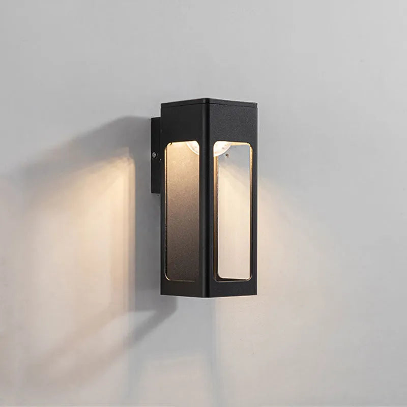 Solith Modern Waterproof Minimalist Geometric Outdoor Wall Light