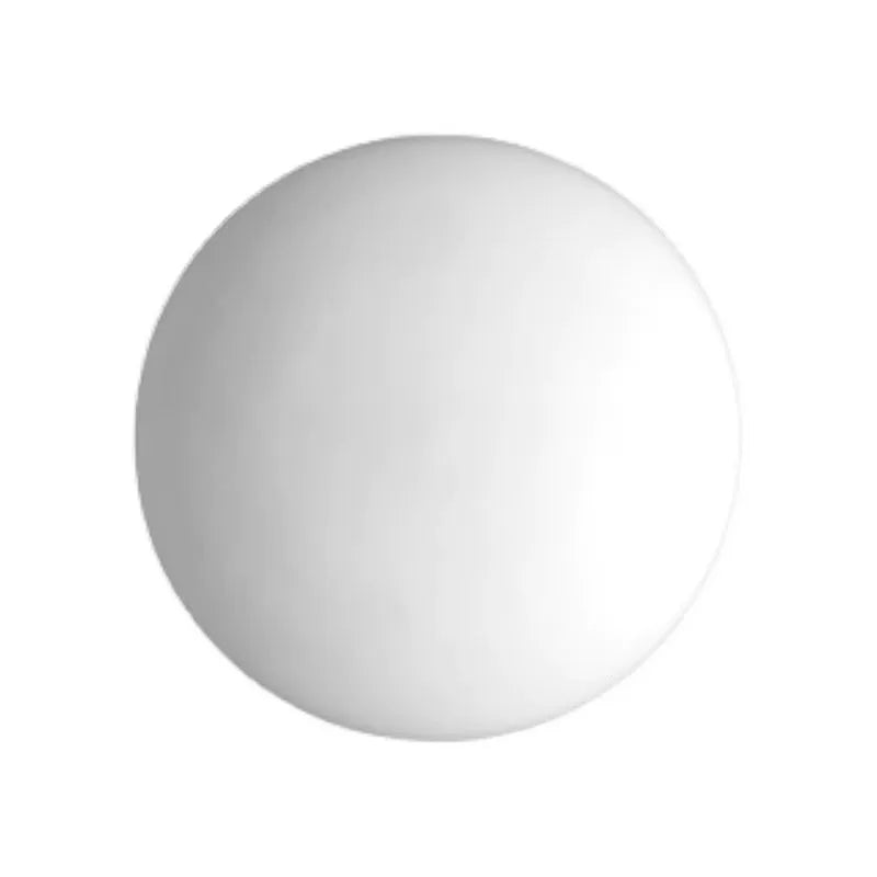 Valentina Modern Globe-Shaped LED Vanity Wall Lamp, Metal & Glass