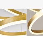 Remi Tri-Circle Linear Pendant Light