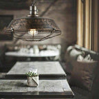 Epoch Rustic Industrial Pendant Light Shade - Black