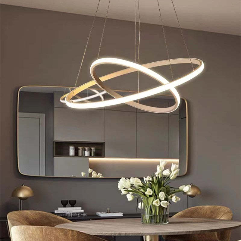 Zin Modern Ring Pendant Light, 2/3/4 Rings