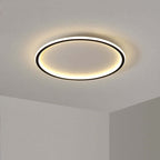 Quasso Modern Round LED Flush Mount Ceiling Light