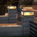Vetra Vintage Metal LED Outdoor Light Post