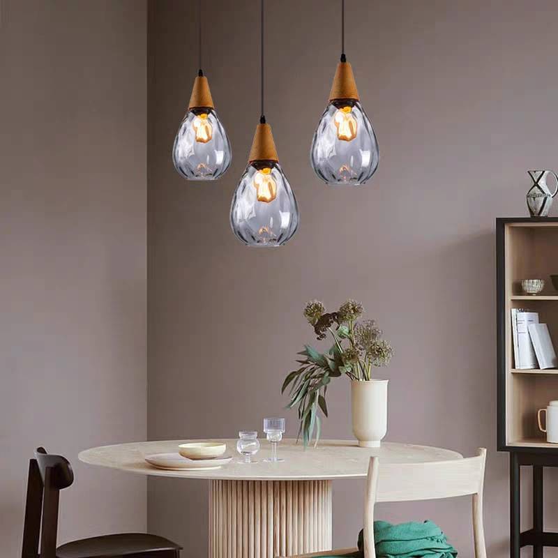 Modern Teardrop Pendant Light Fixture