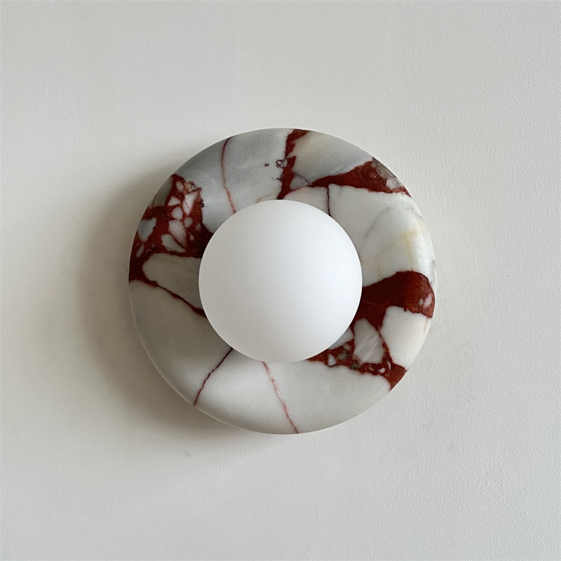 Avi Indoor Marble Wall Sconce