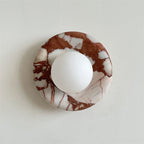 Avi Indoor Marble Wall Sconce