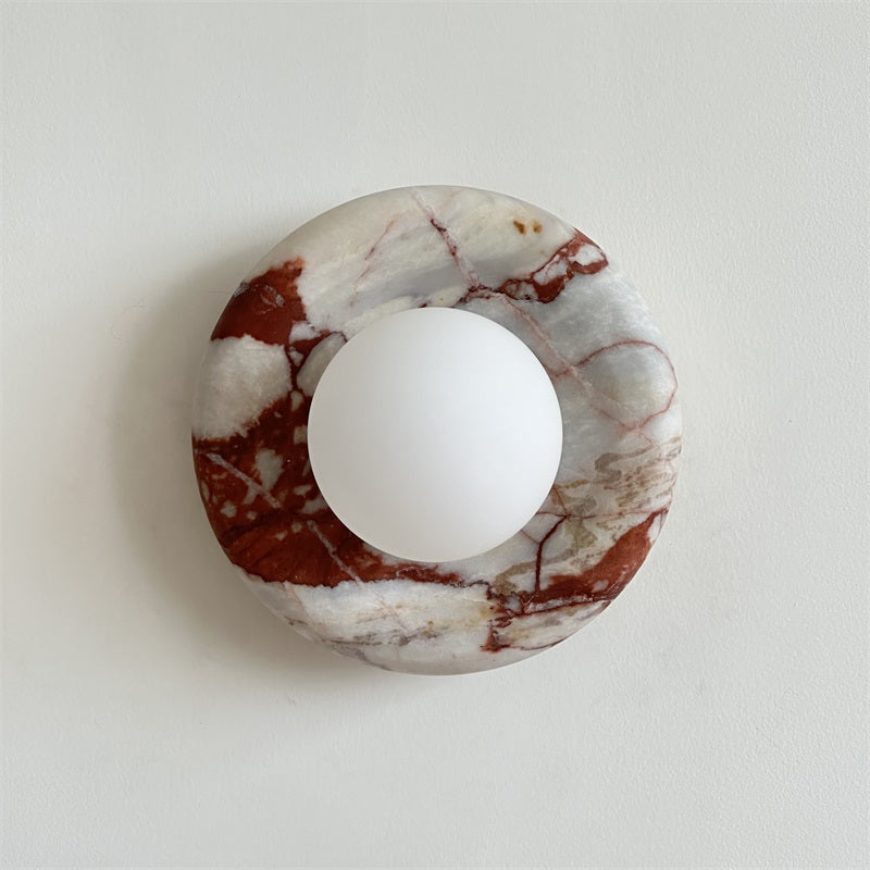 Avi Indoor Marble Wall Sconce