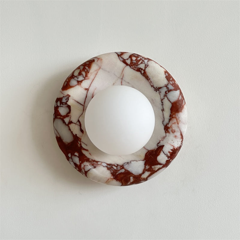 Avi Indoor Marble Wall Sconce