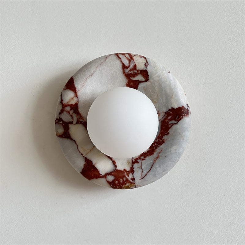 Avi Indoor Marble Wall Sconce