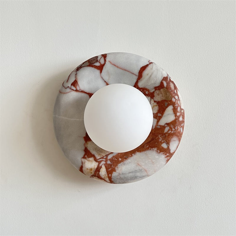 Avi Indoor Marble Wall Sconce
