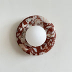 Avi Indoor Marble Wall Sconce