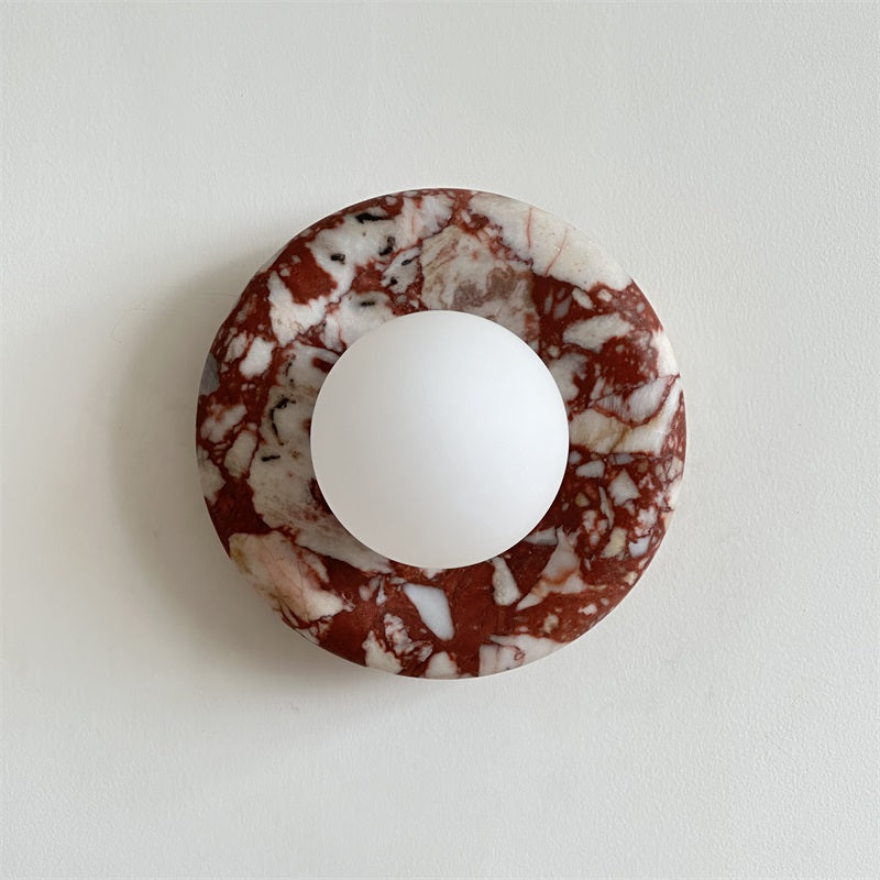 Avi Indoor Marble Wall Sconce