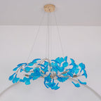 Ava Ginkgo Leaf Chandelier