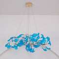 Ava Ginkgo Leaf Chandelier