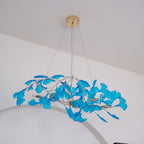 Ava Ginkgo Leaf Chandelier