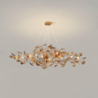Ava Ginkgo Leaf Chandelier
