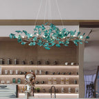 Ava Ginkgo Leaf Chandelier