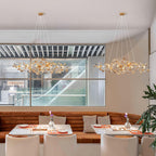 Ava Ginkgo Leaf Chandelier