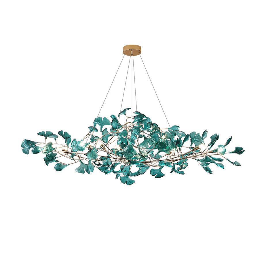 Ava Ginkgo Leaf Chandelier