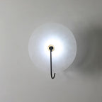 Kristy Iconic Round Alabaster LED Wall Lamp
