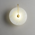 Kristy Iconic Round Alabaster LED Wall Lamp