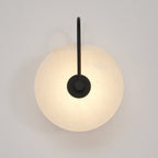 Kristy Iconic Round Alabaster LED Wall Lamp