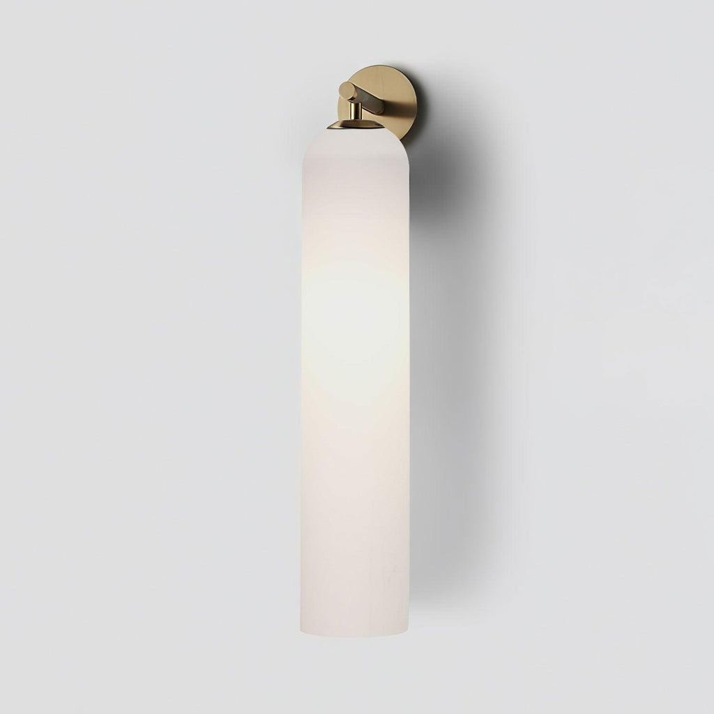 June Indoor Wall Lamp with Cylindrical Glass Shade