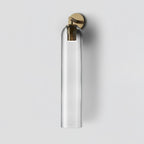 June Indoor Wall Lamp with Cylindrical Glass Shade