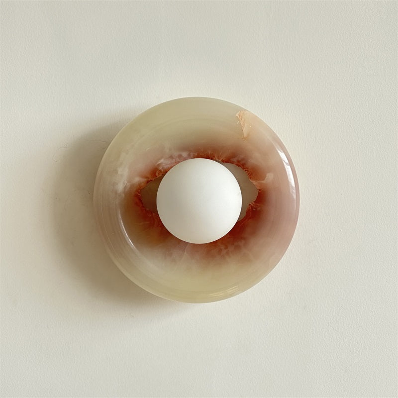 Avi Indoor Marble Wall Sconce