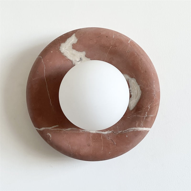 Avi Indoor Marble Wall Sconce
