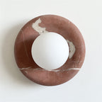 Avi Indoor Marble Wall Sconce