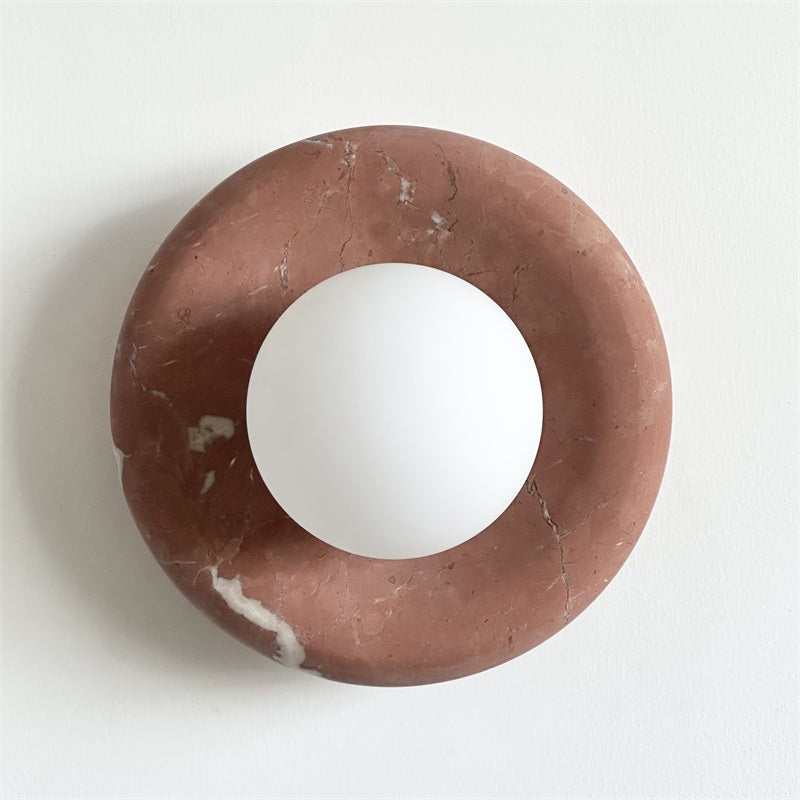 Avi Indoor Marble Wall Sconce