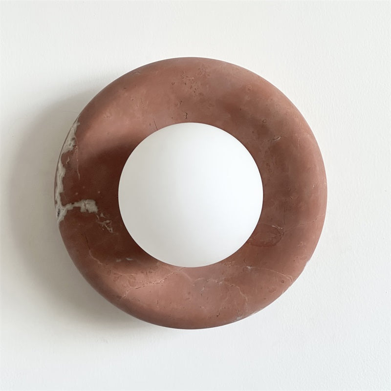 Avi Indoor Marble Wall Sconce