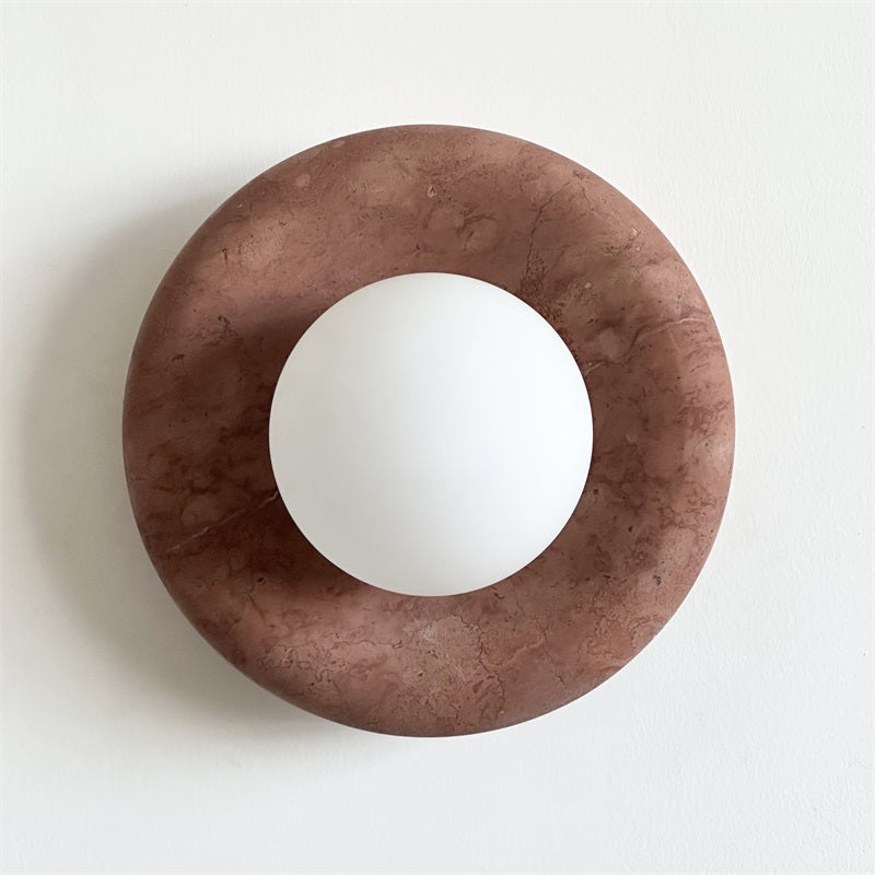Avi Indoor Marble Wall Sconce