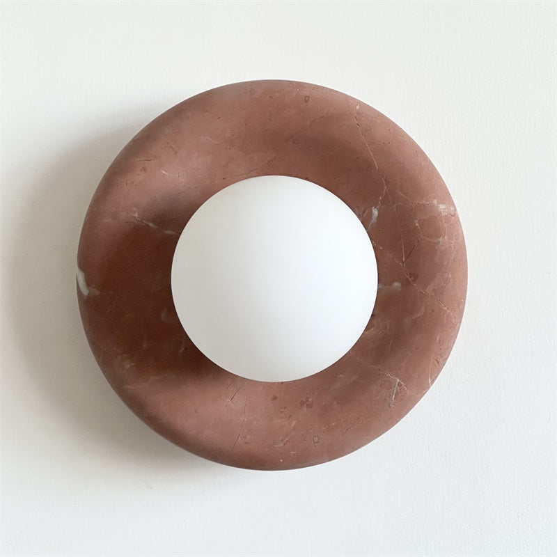 Avi Indoor Marble Wall Sconce