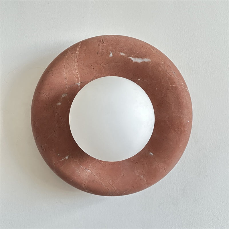 Avi Indoor Marble Wall Sconce