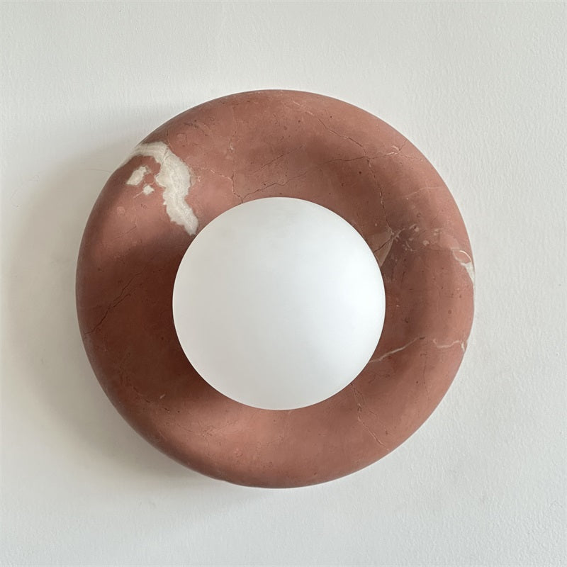 Avi Indoor Marble Wall Sconce
