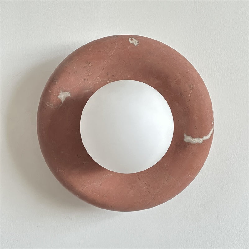 Avi Indoor Marble Wall Sconce