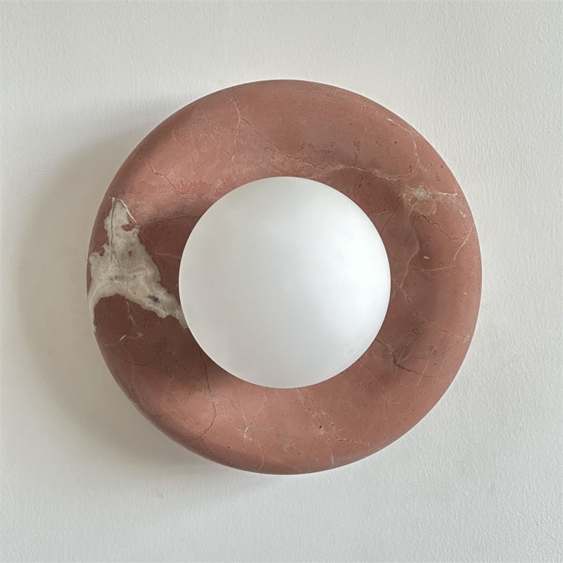 Avi Indoor Marble Wall Sconce