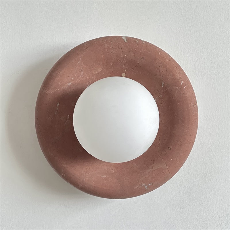 Avi Indoor Marble Wall Sconce