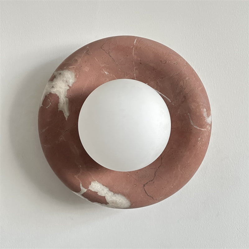 Avi Indoor Marble Wall Sconce