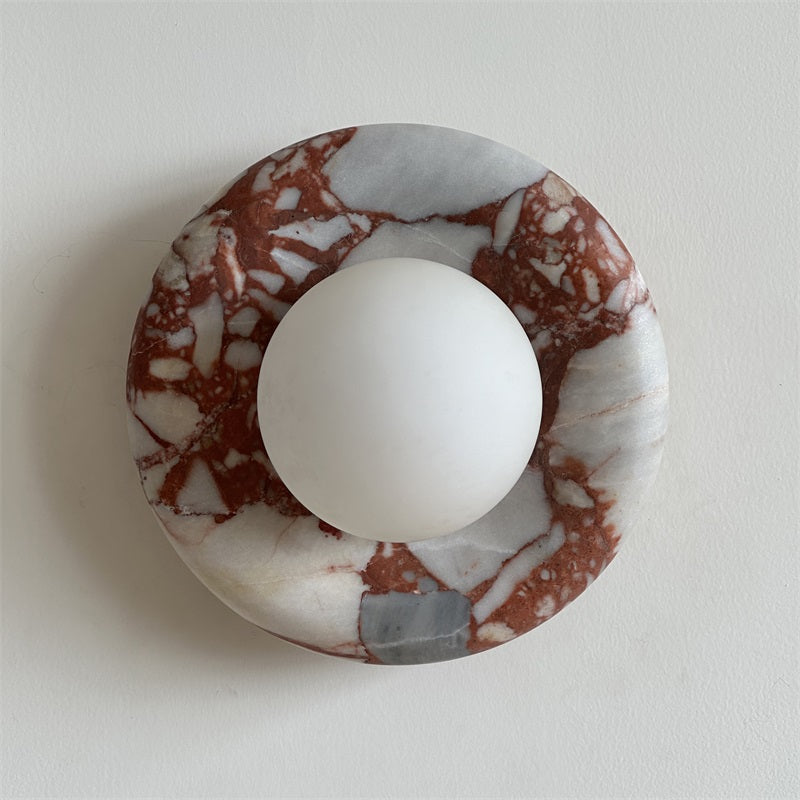 Avi Indoor Marble Wall Sconce