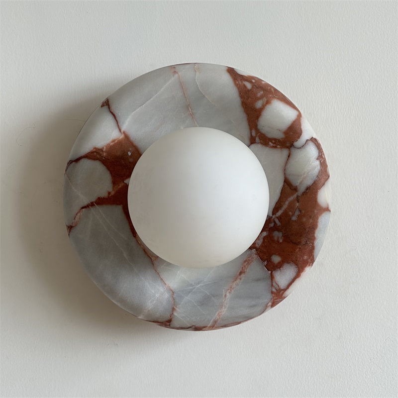 Avi Indoor Marble Wall Sconce