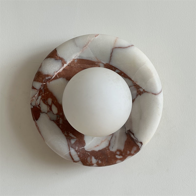 Avi Indoor Marble Wall Sconce