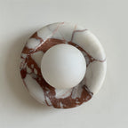 Avi Indoor Marble Wall Sconce