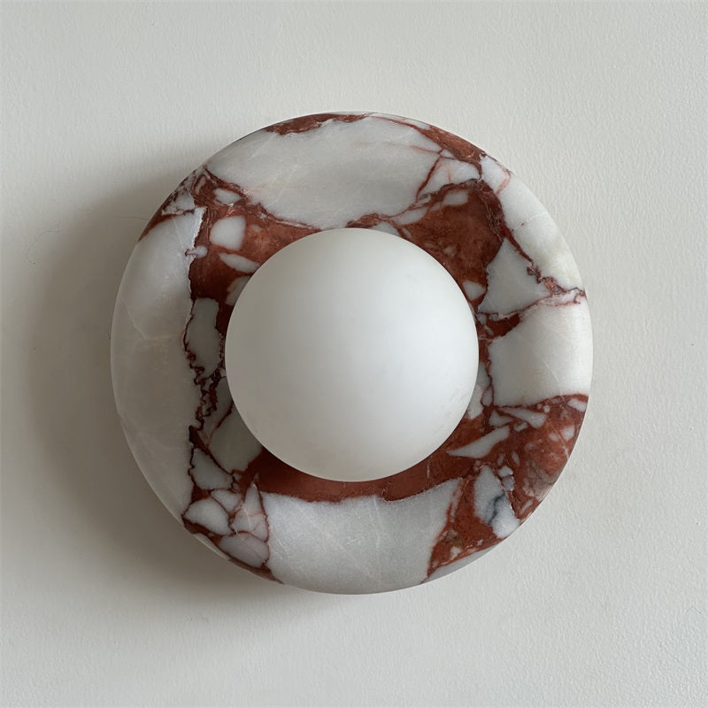 Avi Indoor Marble Wall Sconce