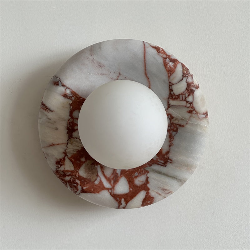 Avi Indoor Marble Wall Sconce