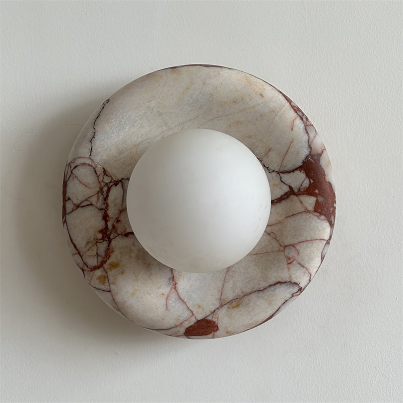 Avi Indoor Marble Wall Sconce