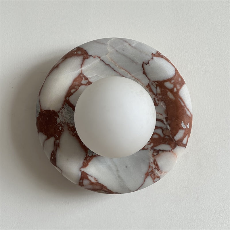 Avi Indoor Marble Wall Sconce
