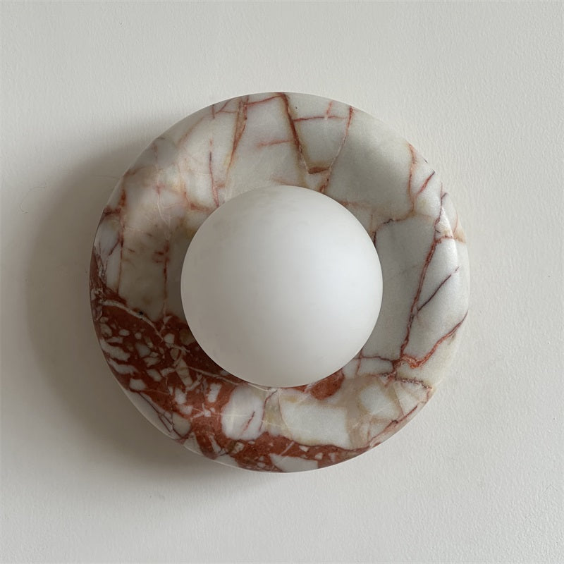 Avi Indoor Marble Wall Sconce